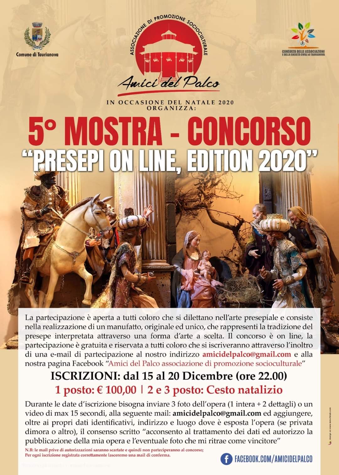 5°Mostra-Concorso "Presepi On Line, Edizione 2020