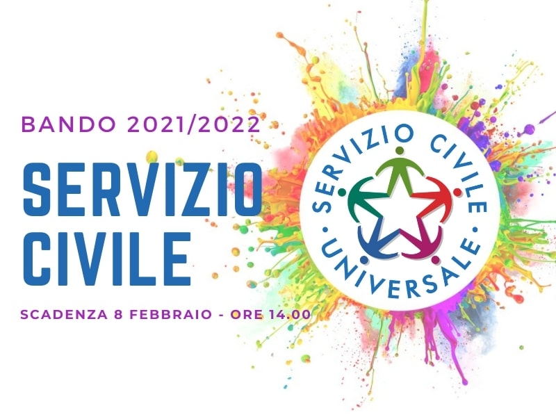 Bando volontari per il Servizio Civile Universale 2021