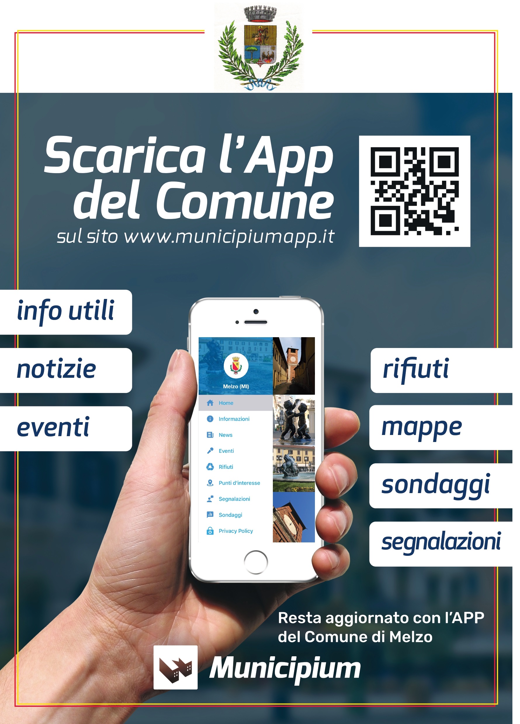 Il TUO comune cresce ed amplia i servizi offerti in rete, rimani aggiornato.