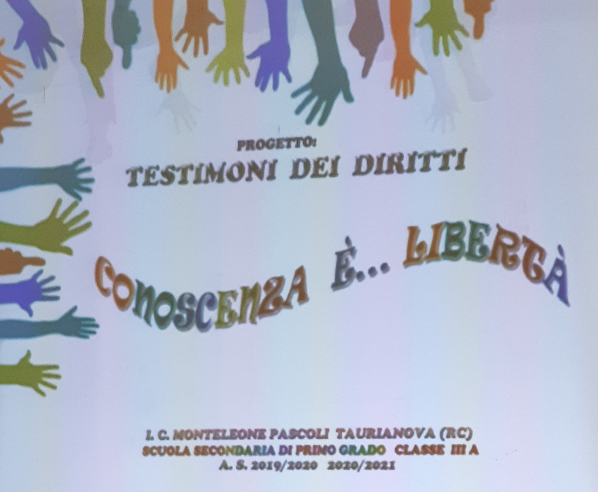 Conoscenza e libertà - riconoscimento agli studenti