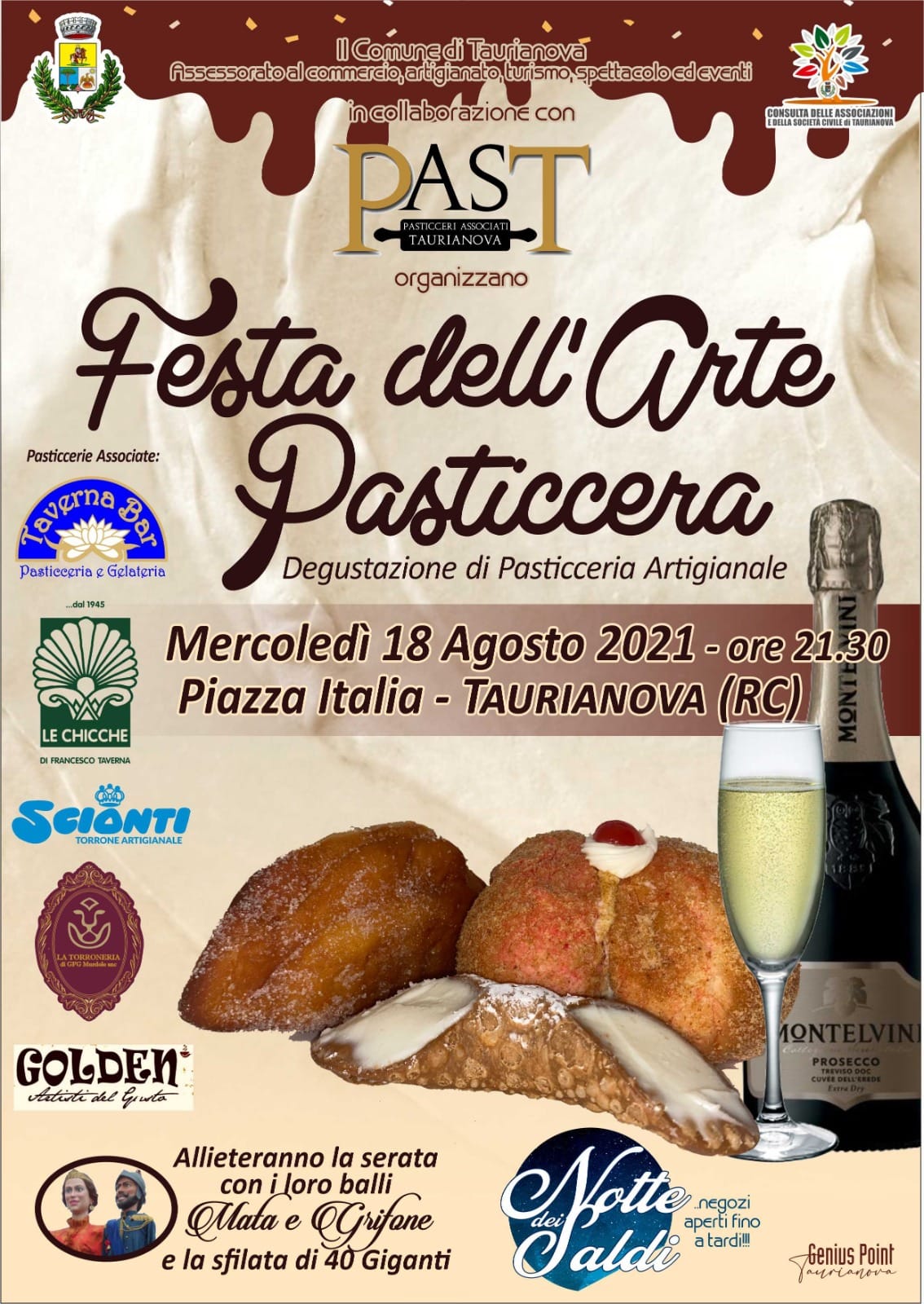 Piena estate - festa dell'Arte pasticciera